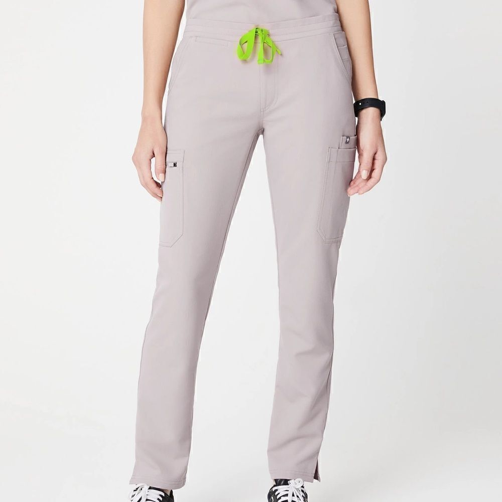Figs Slate Yola Skinny scrub pants Petite Large